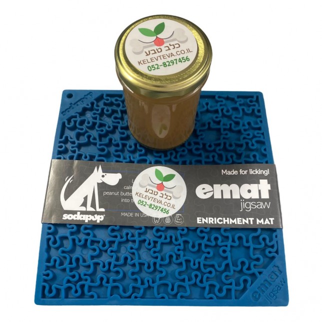 משטח ליקוק סודה פאפ + חמאת בוטנים טבעית 